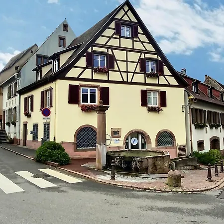 Alsacien Pour 4 Pers. Renove Avec Gout Au Coeur Du Vignoble, Route Des Vins, Gueberschwihr. - Fr-1-722-9 아파트